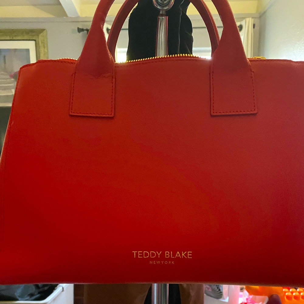 Teddy Blake Italian Leather Satchel